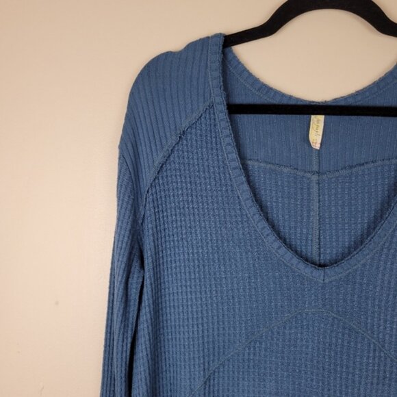 Free People thermal blouse - Picture 3 of 8
